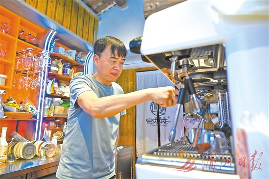 现代咖啡香与书卷气中焕发新生开元棋牌试玩明代陈言故居在(图1)